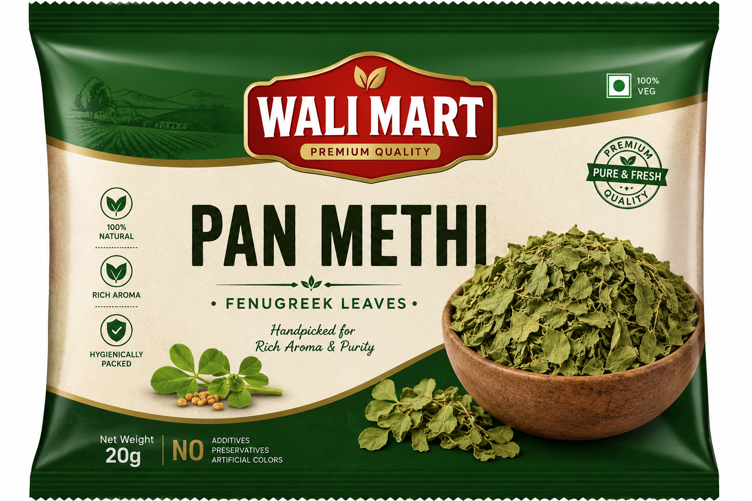 Pan Methi 20 Grms