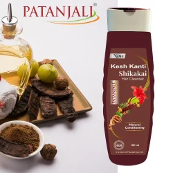 Patanjali Kesh Kanti Shikakai Hair Cleanser 180m