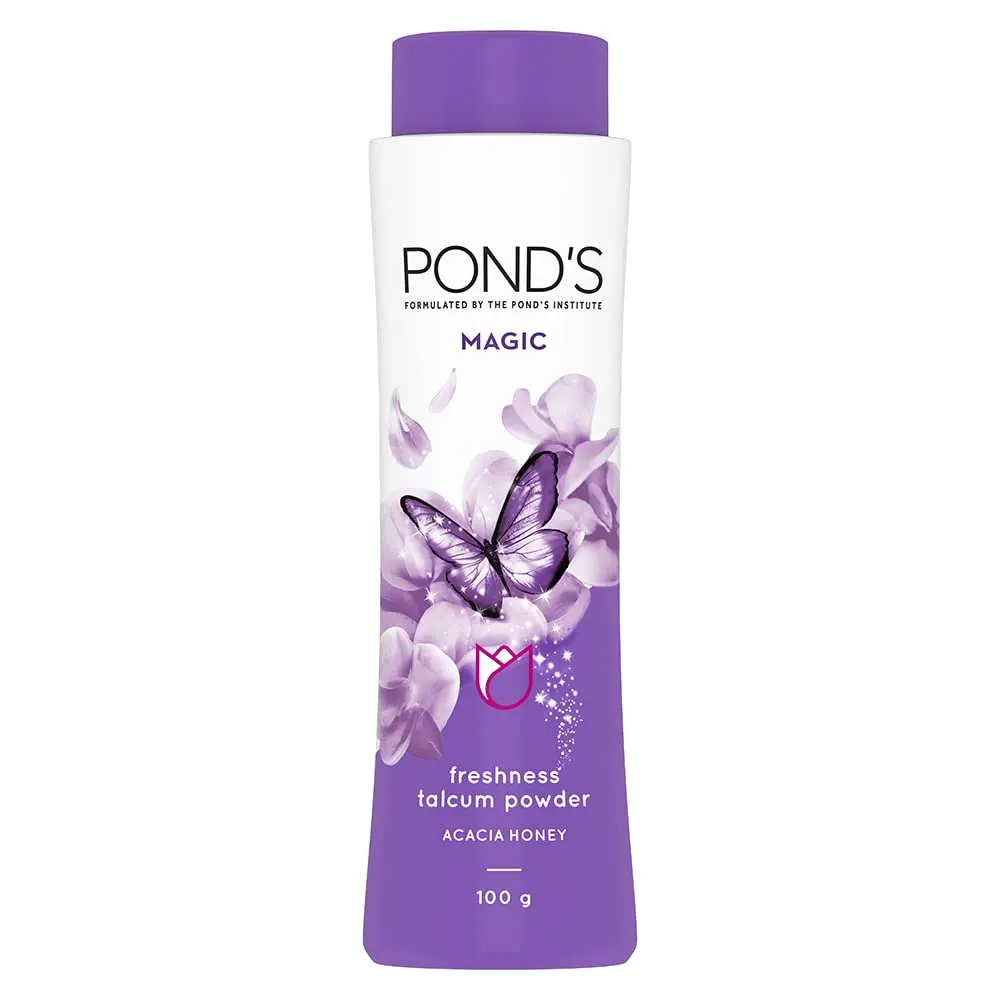 Ponds Magic Freshness Talcum Powder Acacia Honey 100G
