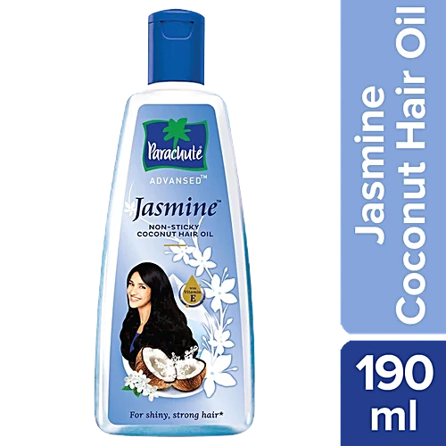 Parachute Advansed Jasmine Non Sticky Coconut Hair Oil 190 Ml