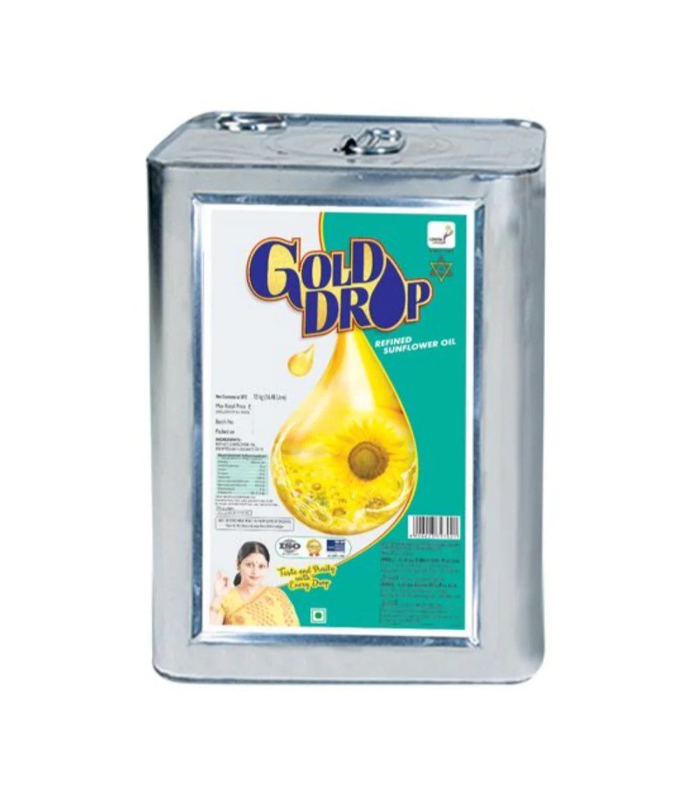 GOLD DROP 15 LT OIL CAN