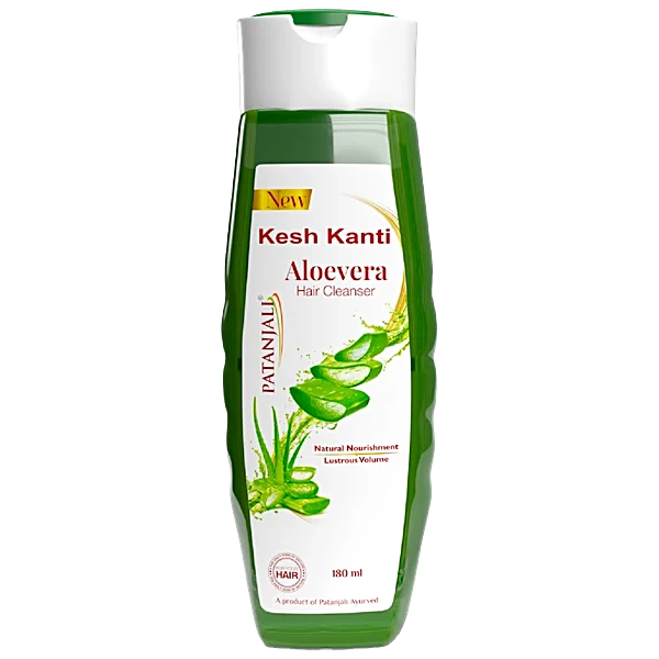Patanjali Kesh Kanti AloeVera Hair Cleanser, 180 ml