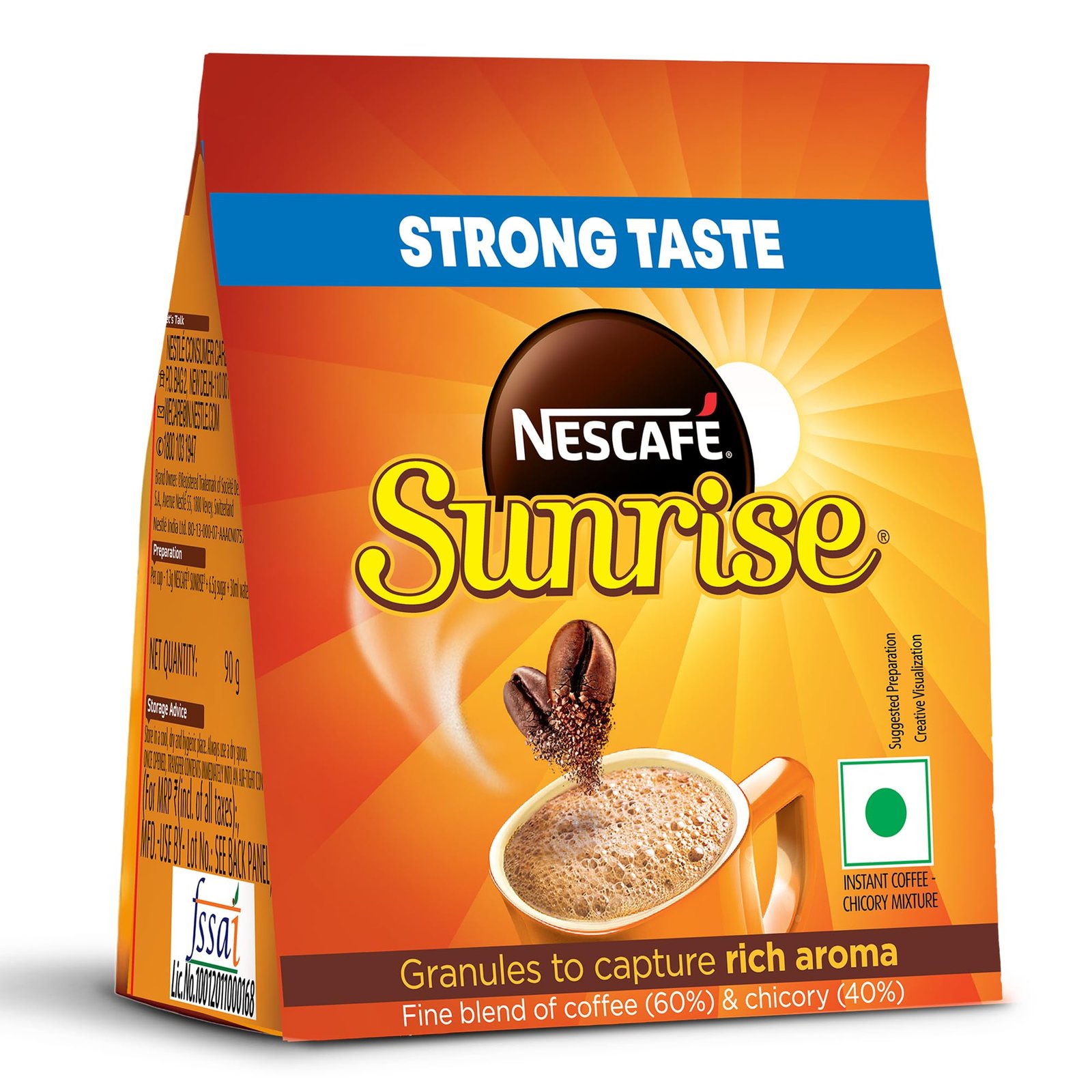 NESCAFE SUNRISE COFFE  90G