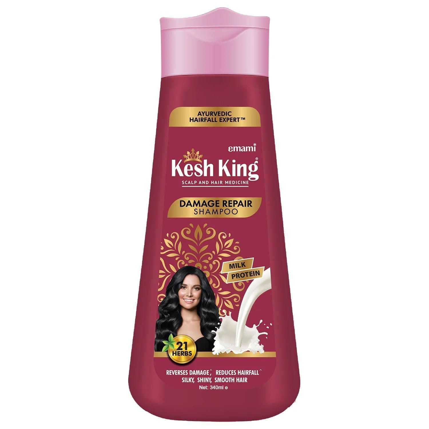 Emami Kesh King Damage Repair Shampoo - 340 ml